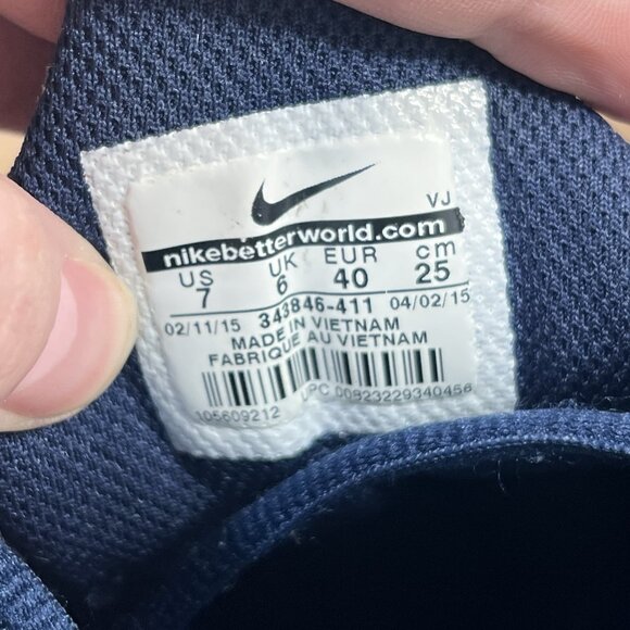 Nike Air Max Torch 4 Running Mens 7 Shoes Obsidian Blue Wolf Grey 343846-411 main image 9